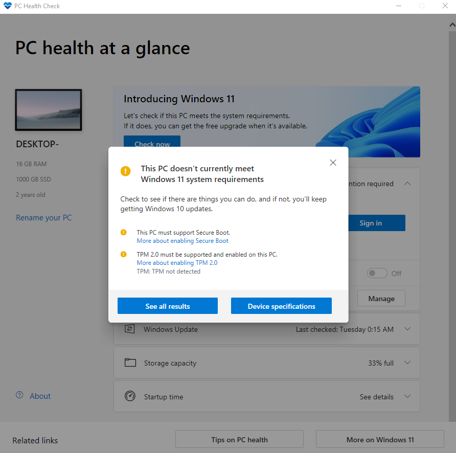 How to Install Windows 11: Enable TPM and Secure Boot