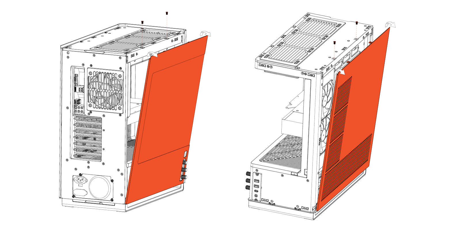 Remove Side Panels
