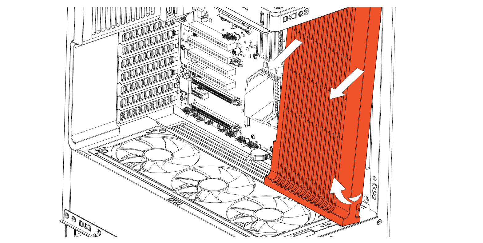 Remove Side Fan Cover